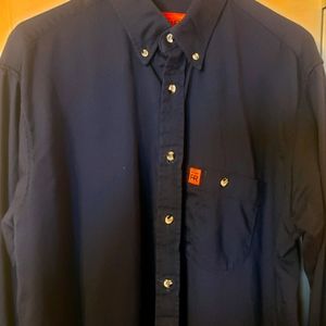 Wrangler FR Men's Shirt Navy - M